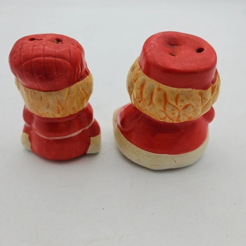 Vintage Salt And Pepper Shakers Funny Guys Ceramic Goofy‎ Handmade
